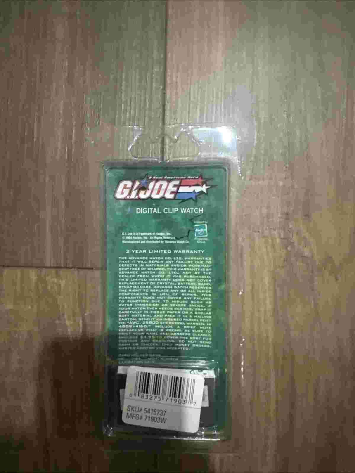 GI Joe LCD Watch-Very Rare-Brand New-SHIPS N 24 HOURS