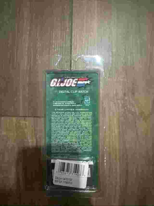 GI Joe LCD Watch-Very Rare-Brand New-SHIPS N 24 HOURS