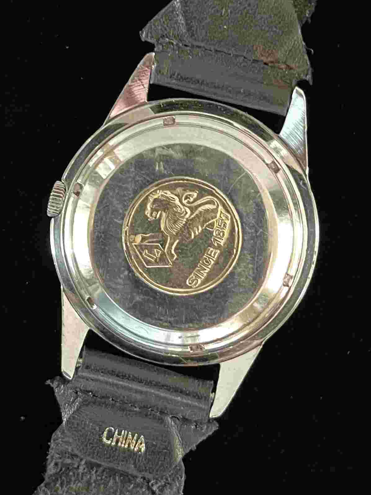 Vintage Men’s Elco Automatic Wristwatch 21 Jewels With Replacement Band Working