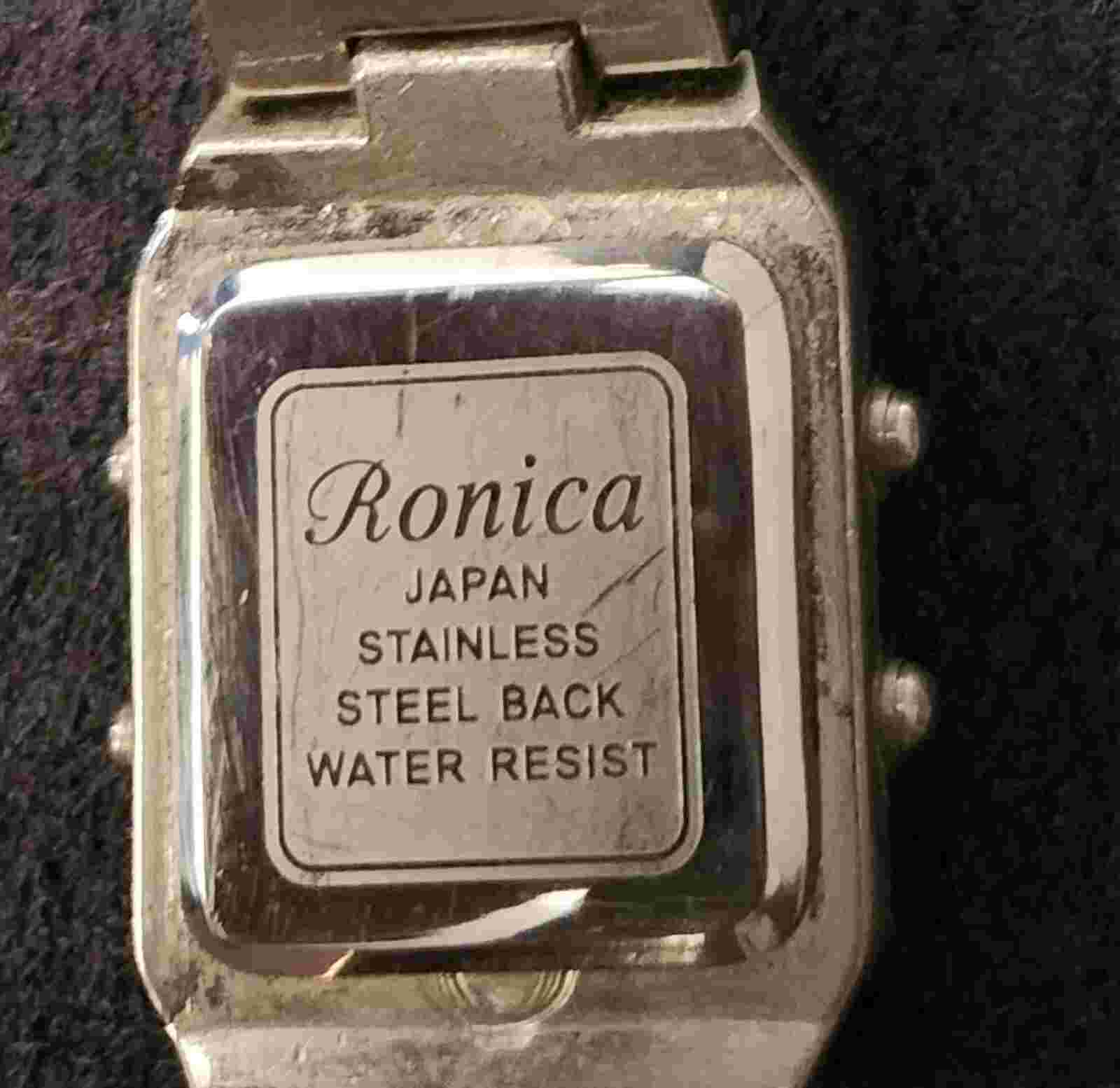 Vintage Ronica Square Watch