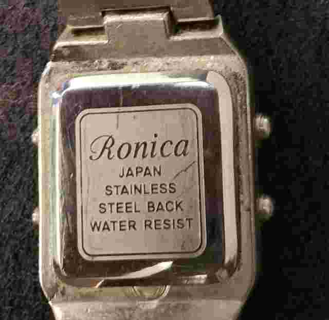 Vintage Ronica Square Watch