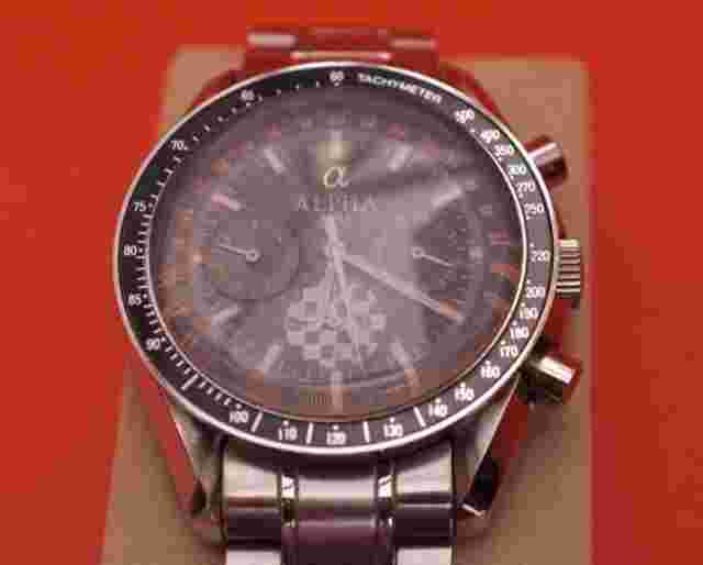 Alpha 1993 Chronograph Drivers Rally Watch Rare Birthday Anniversary Office Gift