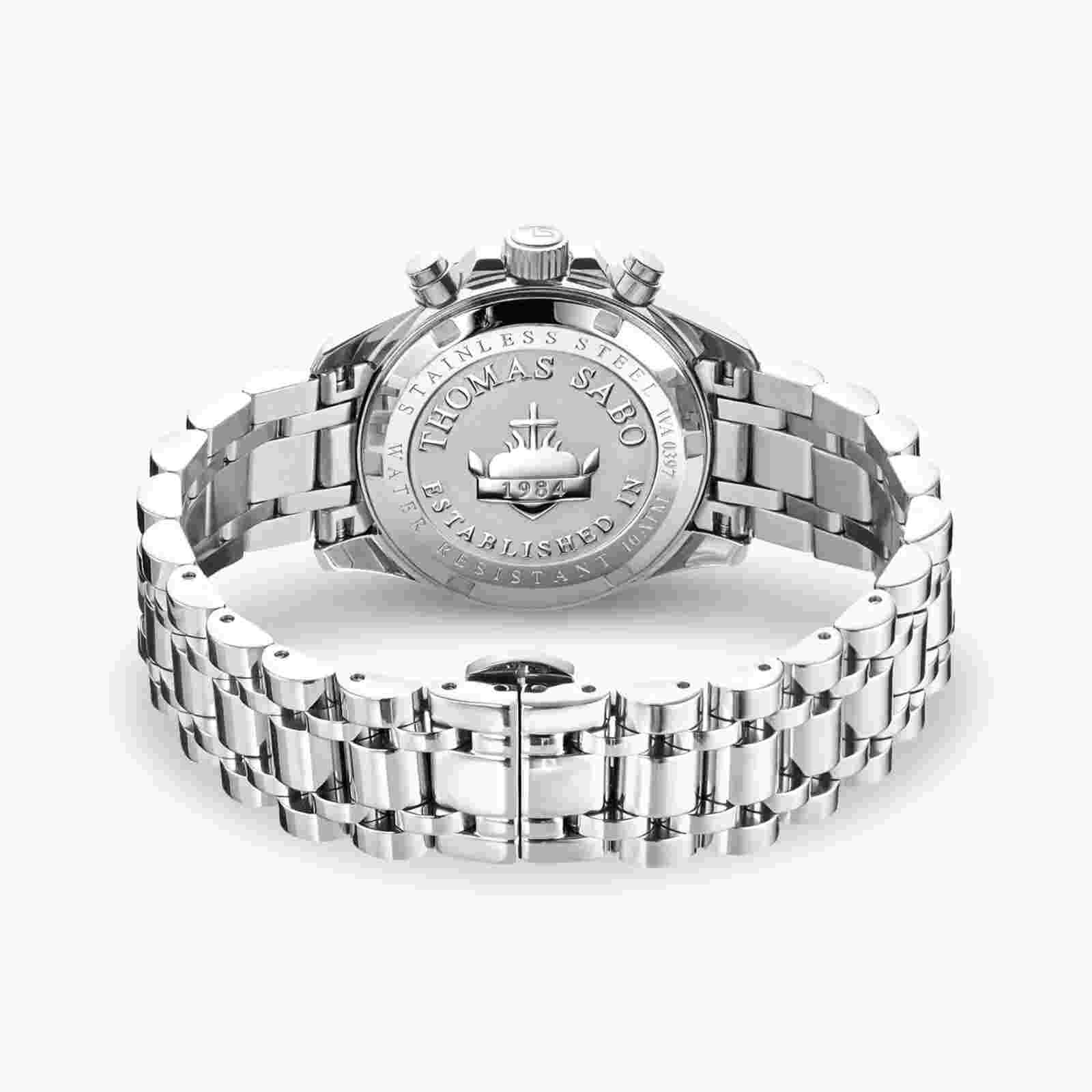 Thomas Sabo Women's Stainless Steel Chronograph Watch WA0397-201-201