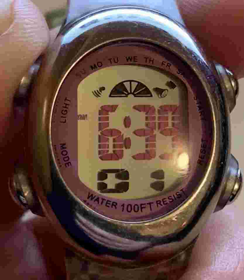 Athletic Works Watch - AW109-TM (All Functions Work.) New Battery.