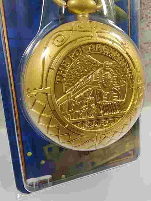 The Polar Express Conductor Pocket Watch Warner Bros. Real Working Watch