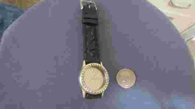 mans sterling silver JOHN HARDY quartz watch. #286
