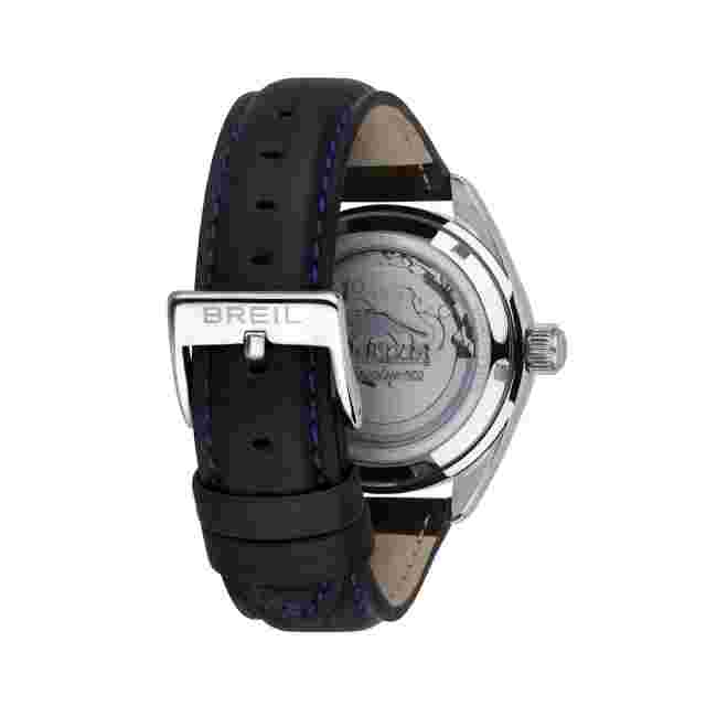 Mens Automatic Wristwatch BREIL Polizia di Stato TW2035 Leather Black LIMITED
