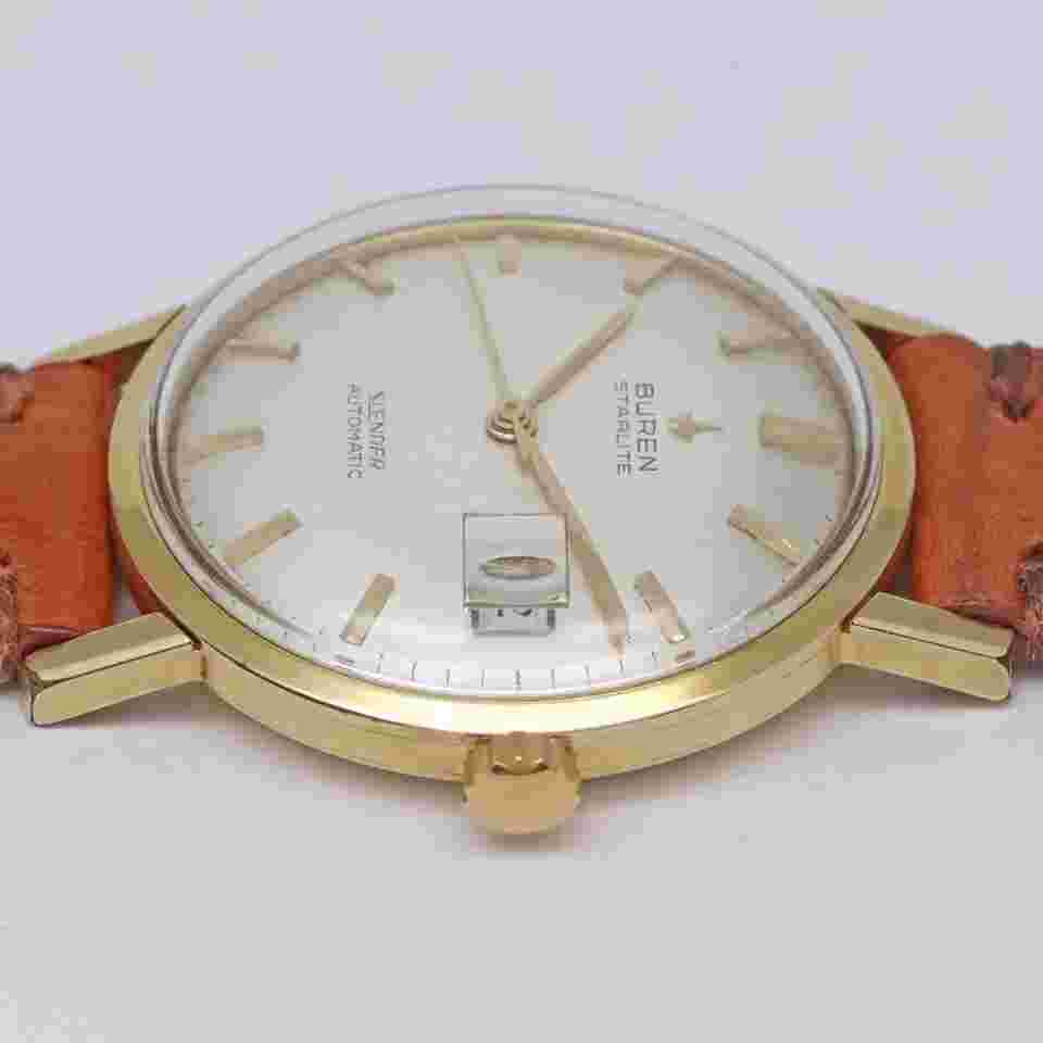 Buren Starlite Slender Microrotor Cal.1001A Unisex Watch From Japan G0127