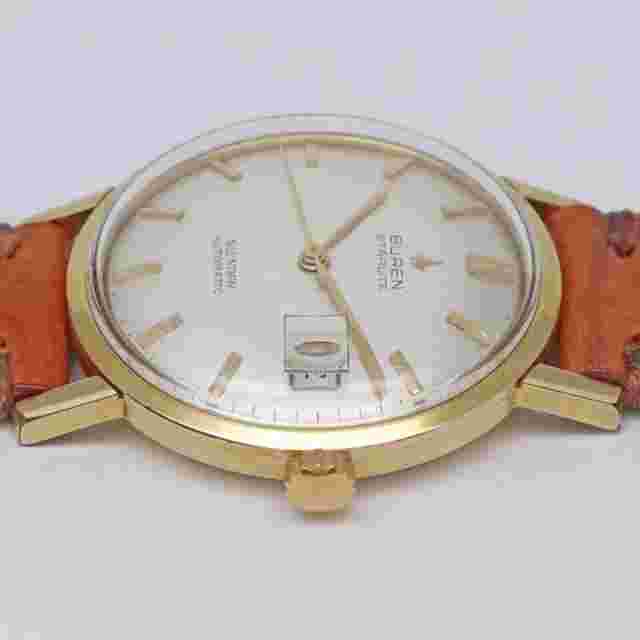 Buren Starlite Slender Microrotor Cal.1001A Unisex Watch From Japan G0127