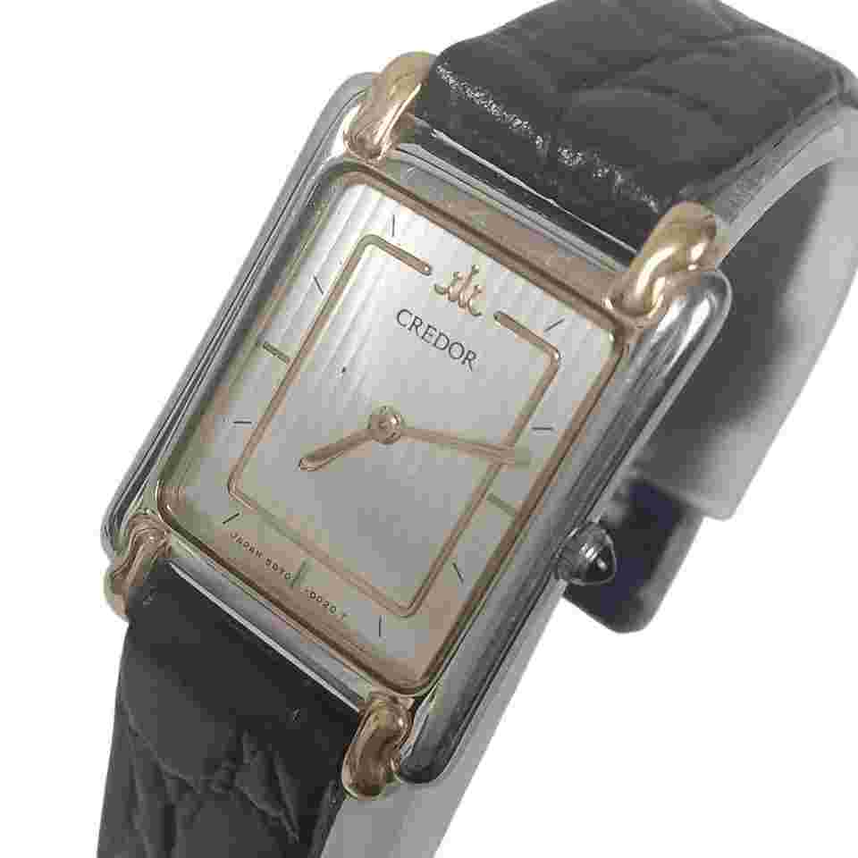 Seiko Credor 18KT Ladies Watch Square 131-4 - Beautiful Condition, Works