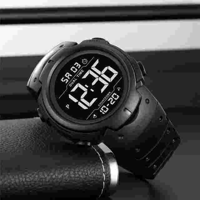 SKMEI Men Watch Digital LED Wristwatch Fashion Student Sport Outdoor Boys Watch