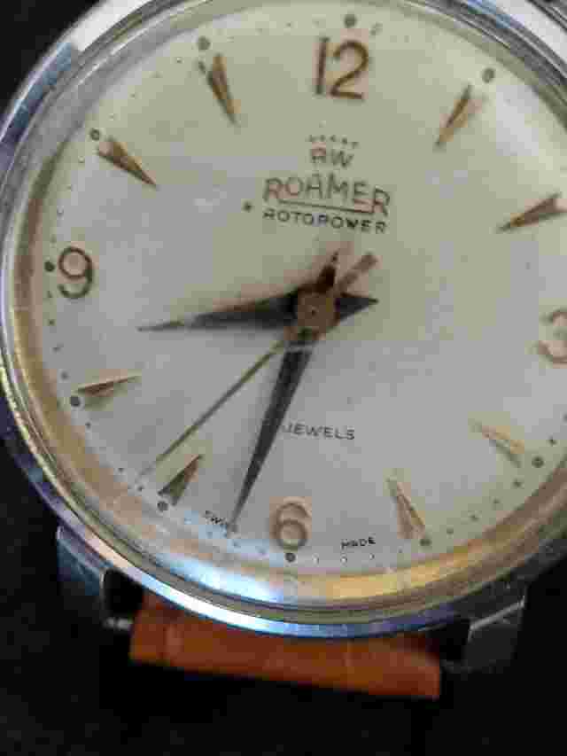Roamer Rotopower 21 Jewels Swiss Made Automatic Men's Wristwatch