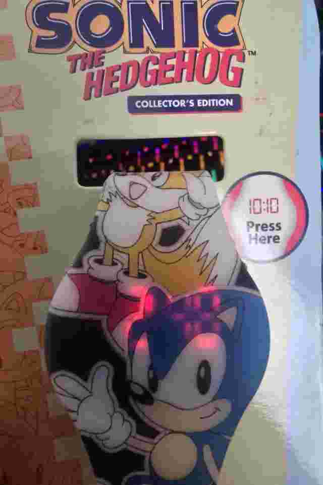 Sonic The Hedgehog LED Watch New In Box!!