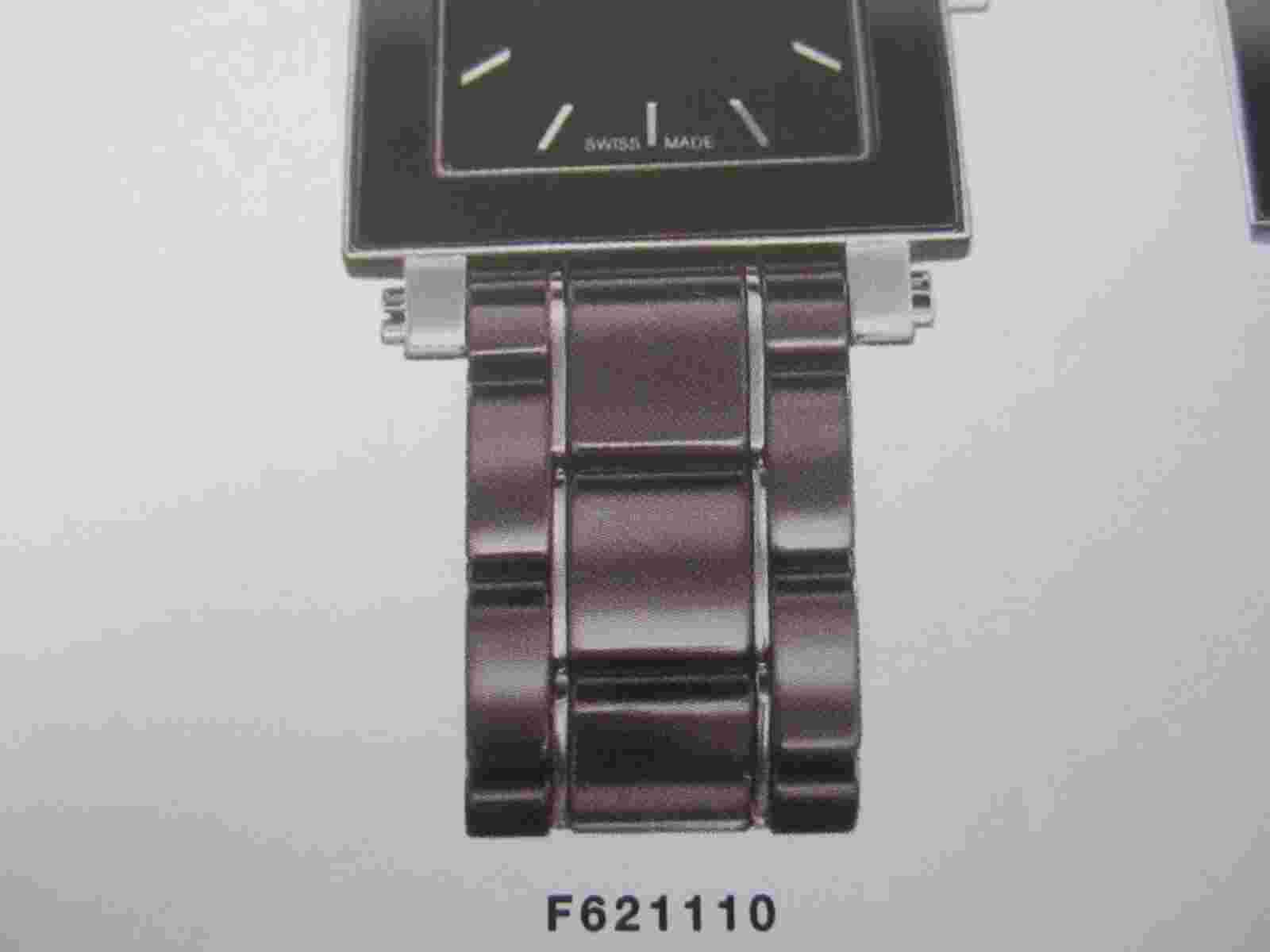 FENDI WOMEN'S WATCH QUARTZ ALL BLACK CERAMIC large ORIGINAL SWISS F6211110 NEW