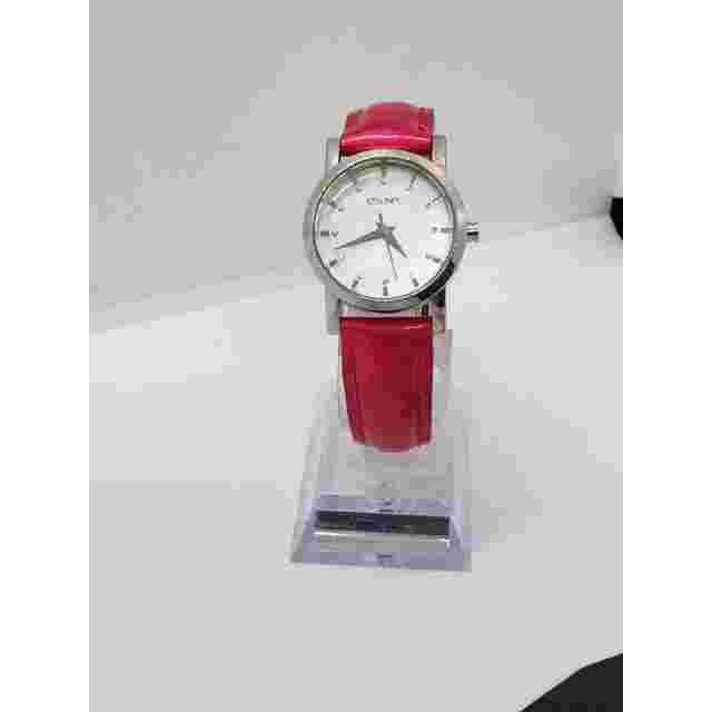 DKNY NY-4795 women's watch. Large watch face with small jewels. Working watch