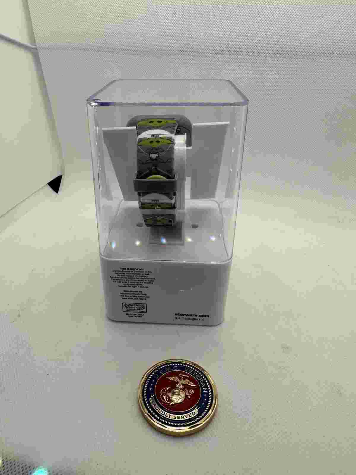 Kids Baby Yoda Smartwatch Star Wars Mandalorian Grogu Accutime Disney 40 Mm