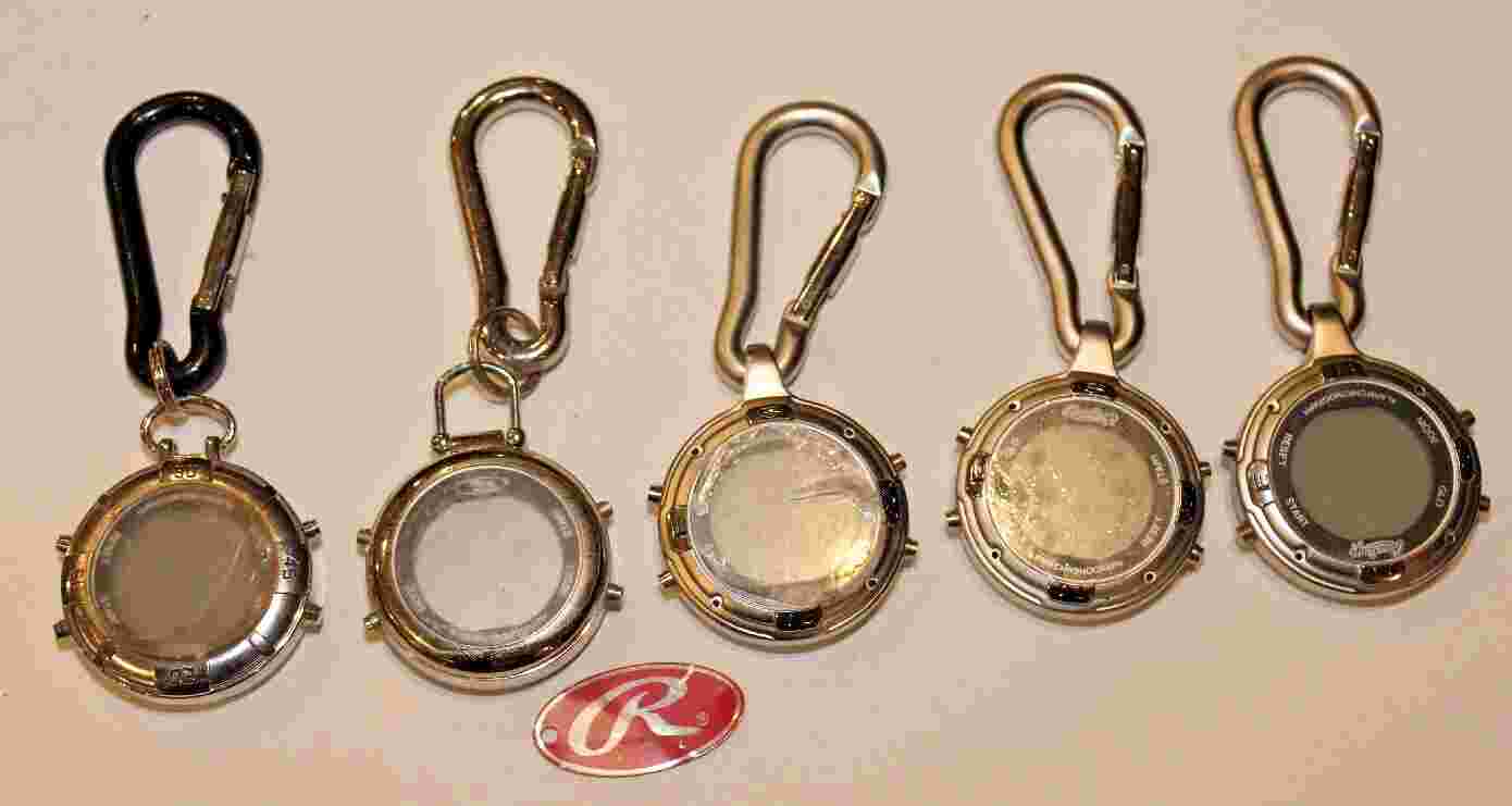 Lot of 5  Pocket Watches, Digital For Parts or Repair /As shown  #6