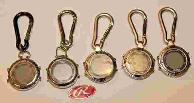 Lot of 5  Pocket Watches, Digital For Parts or Repair /As shown  #6
