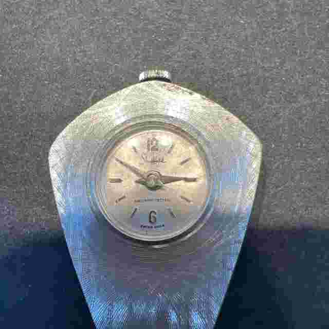 Sheffield Shock Resistant Swiss Made Watch Necklace with Chain AS IS