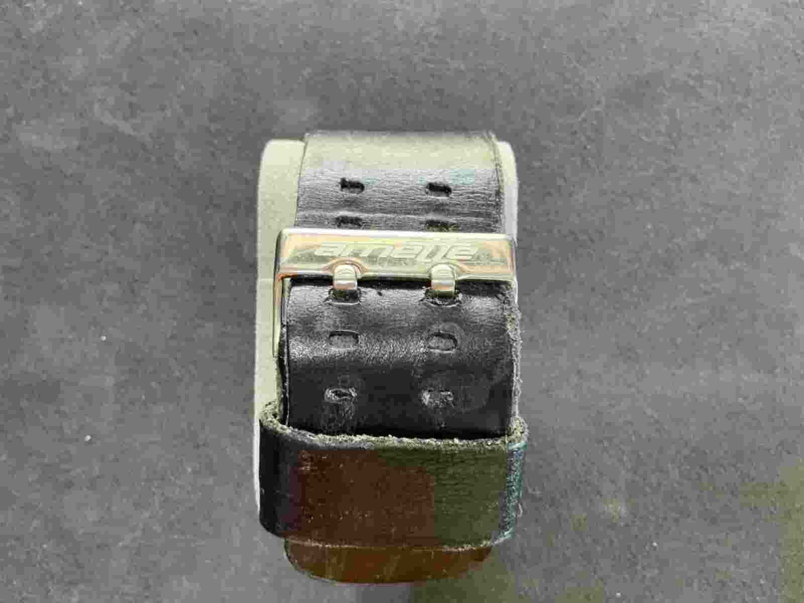 Arnette LCD Digital Watch AR-00701 Leather Band Men’s
