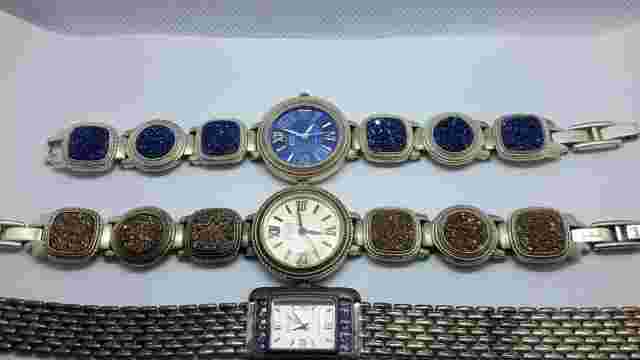 Lot of 5 ECCLISSI STERLING SILVER WOMEN'S LADIES WATCHES