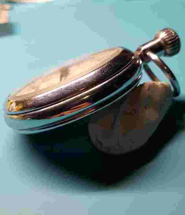Sears Vintage Pocket Watch ((Serviced & Running))