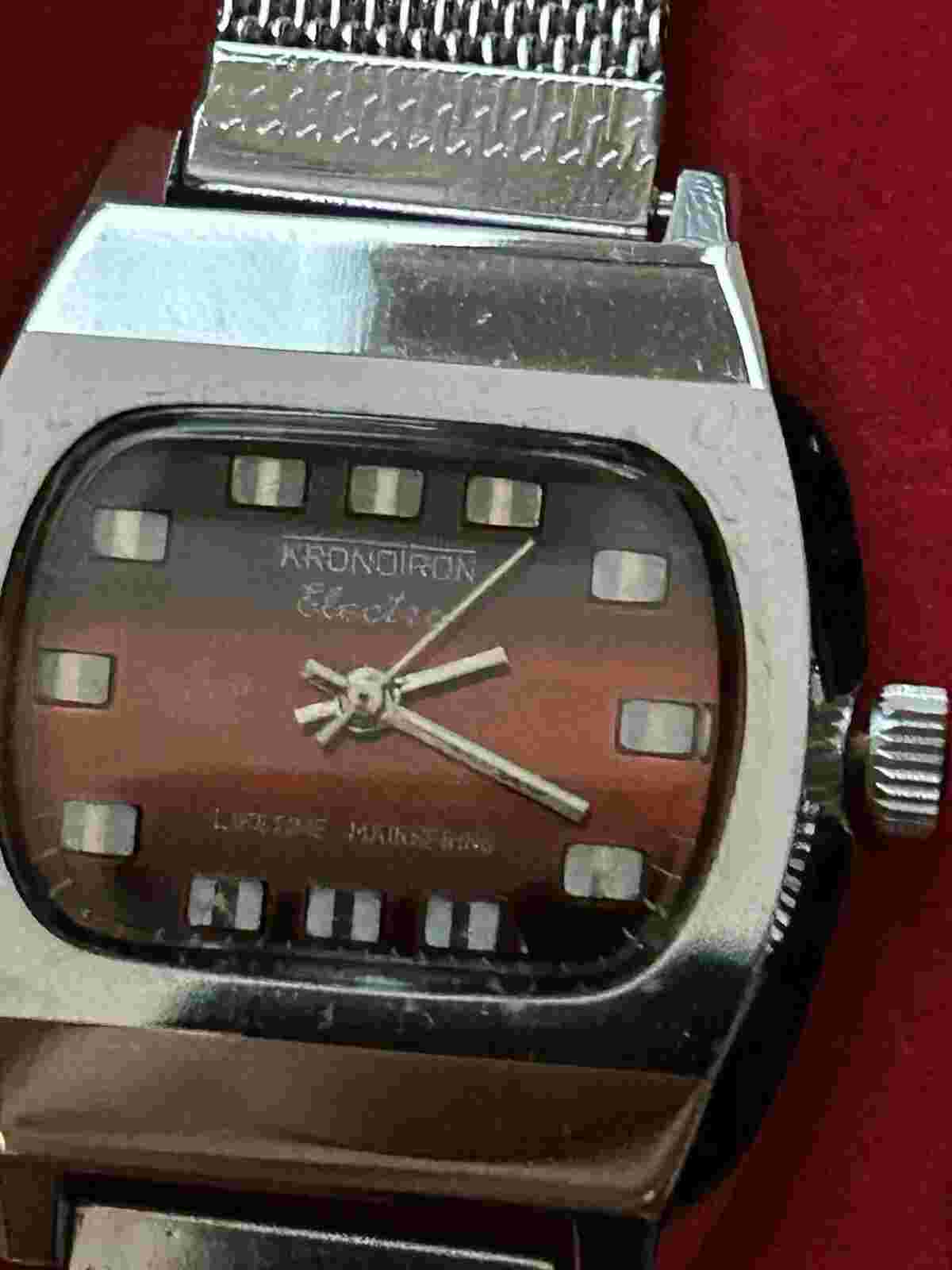 vintage kronotron watches Men & Women Lifetime Mainspring Women’s Don’t Work