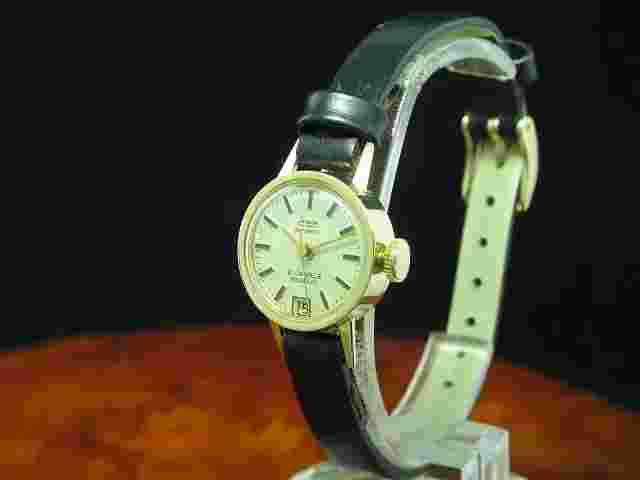 Condor 75 14kt 585 Gold Automatic Women's Watch with Date/Caliber Eta 2651