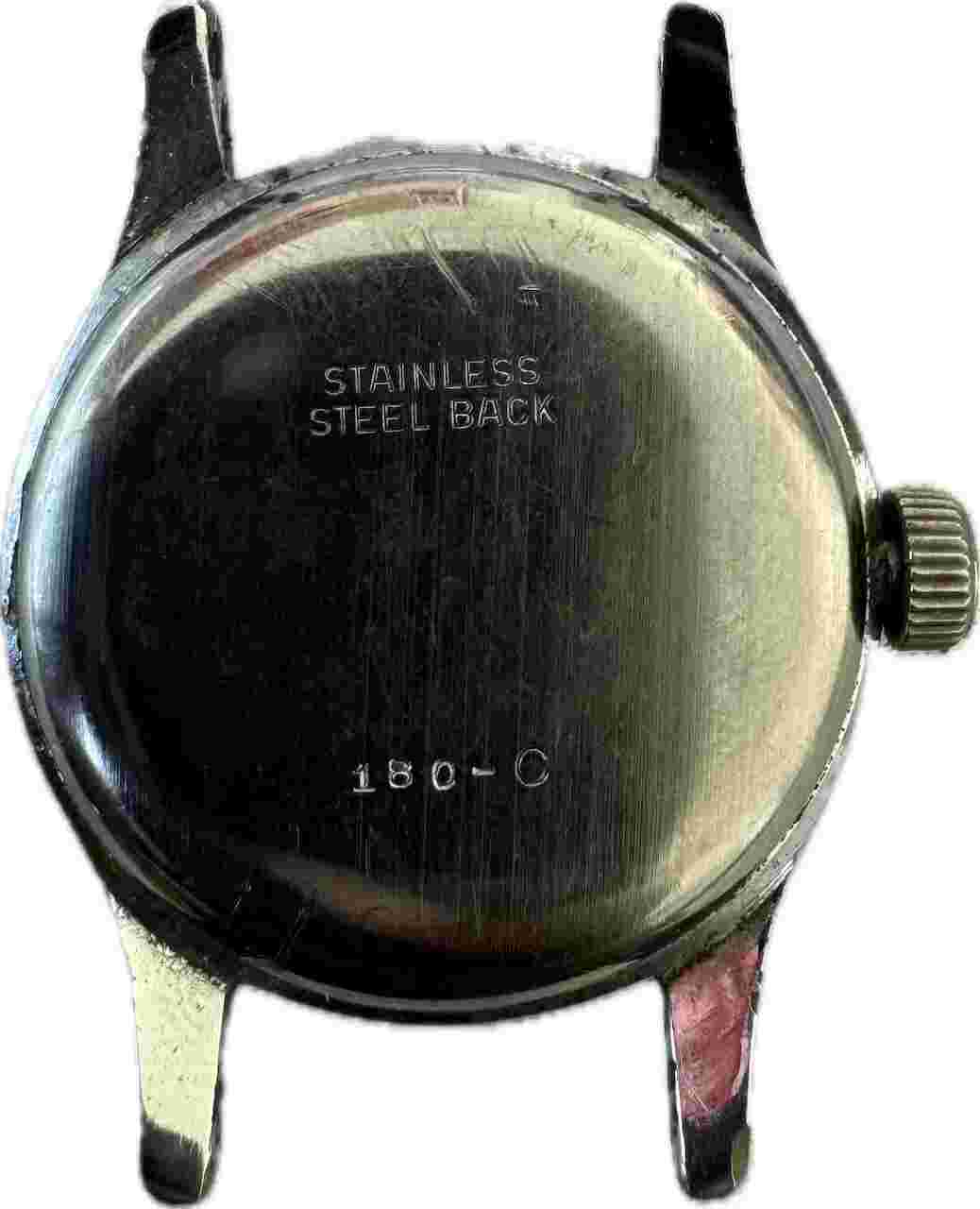 Rare Vintage 1950s Ruko Britix 17J Triple Date Calendar 31mm Men's 180-C Watch
