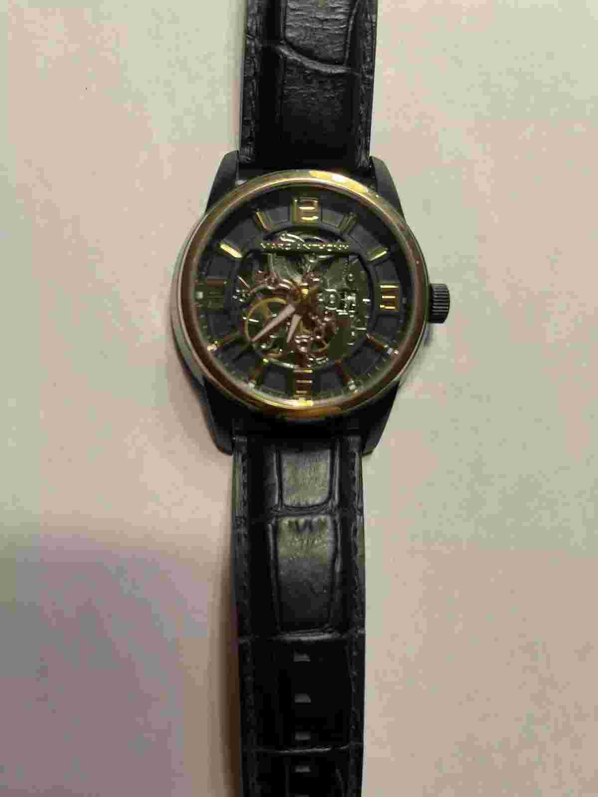Marc Anthony Men’s Skeleton Automatic Self Winding Wristwatch Used