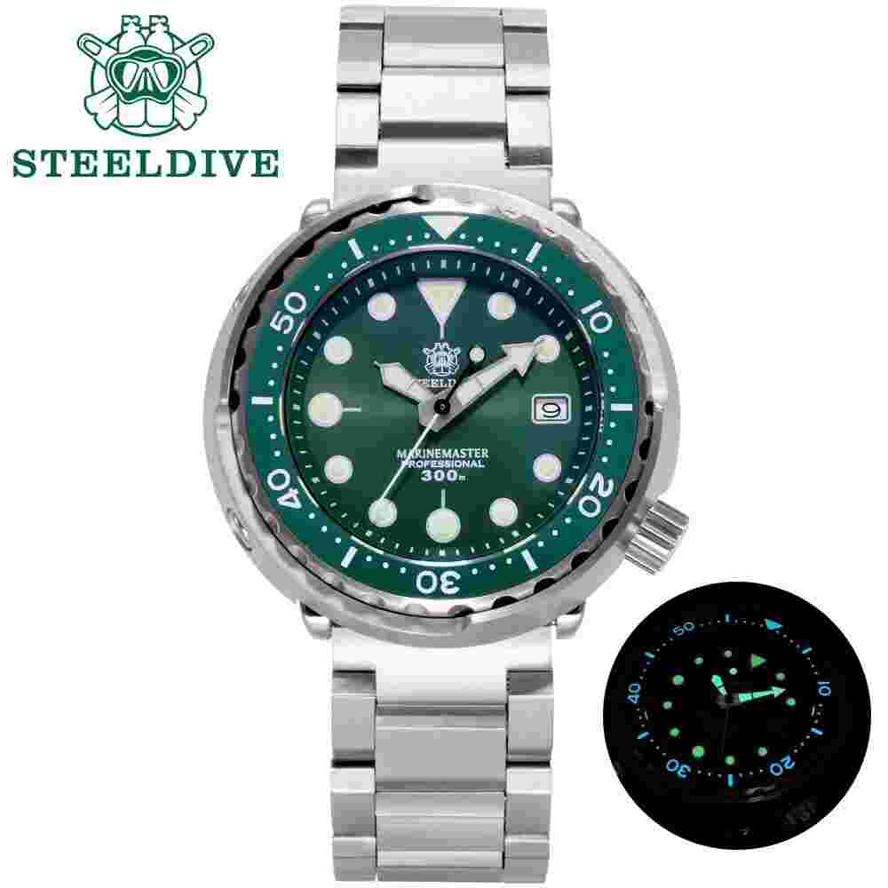 PARNIS Commander Plus Seriers Luminous Mens Automatic Mechanical Wrist Watch