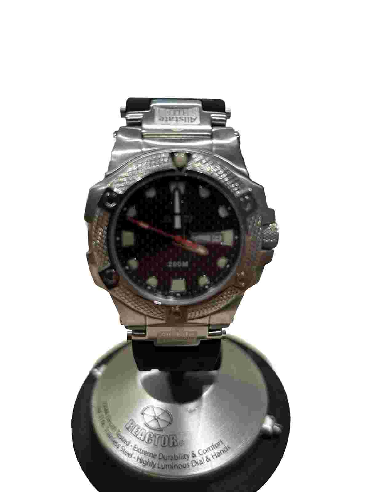 REACTOR Quartz analog 72801 200M Day Date wristwatch 2012 Sugar Bowl Gift New