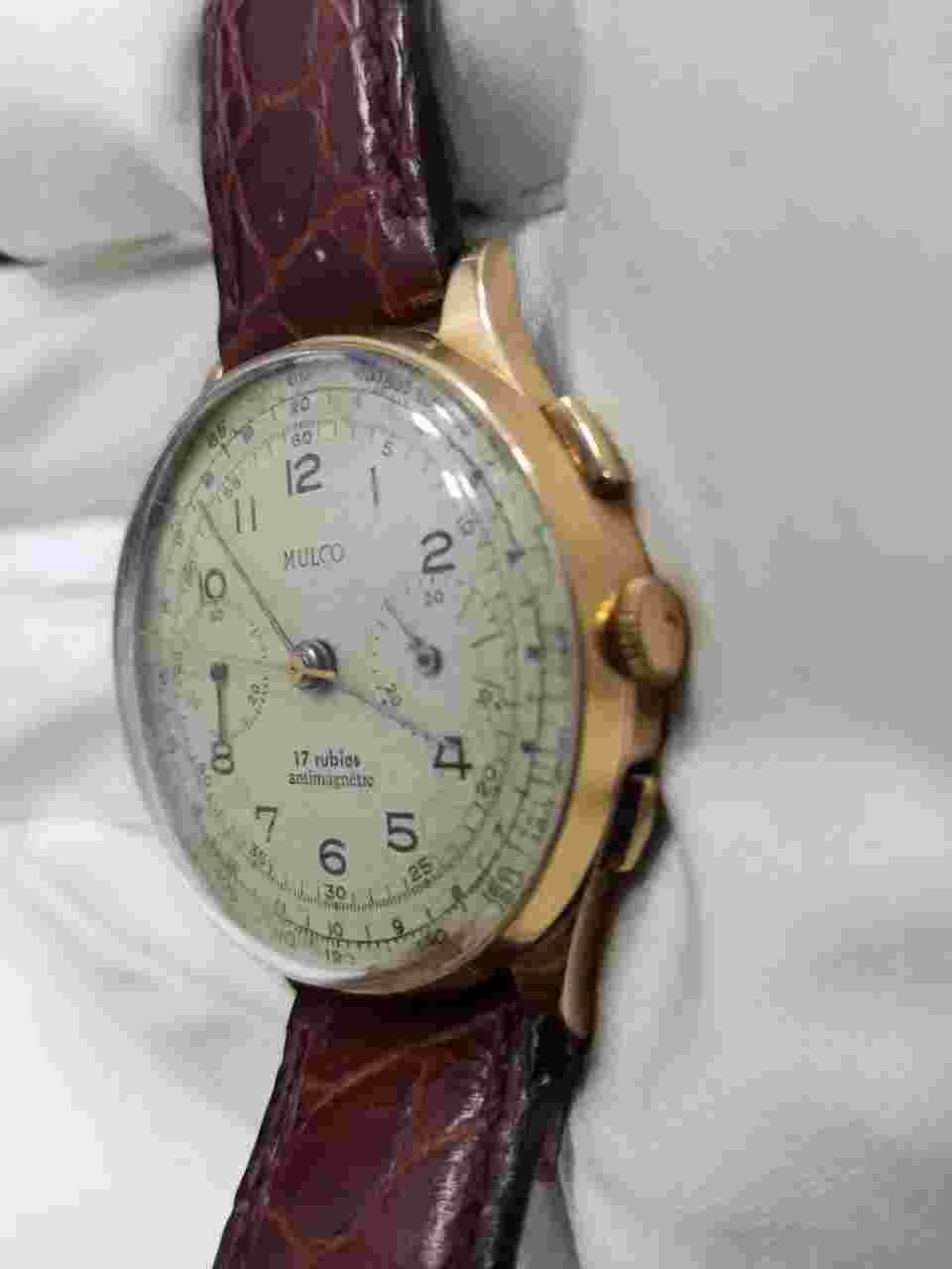 RARE VINTAGE MULCO CHRONOGRAPH "NOT WORKING"