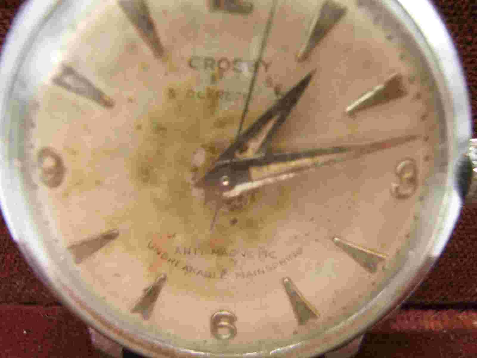 VTG CROSBY WRIST WATCH WIND UP WORKING