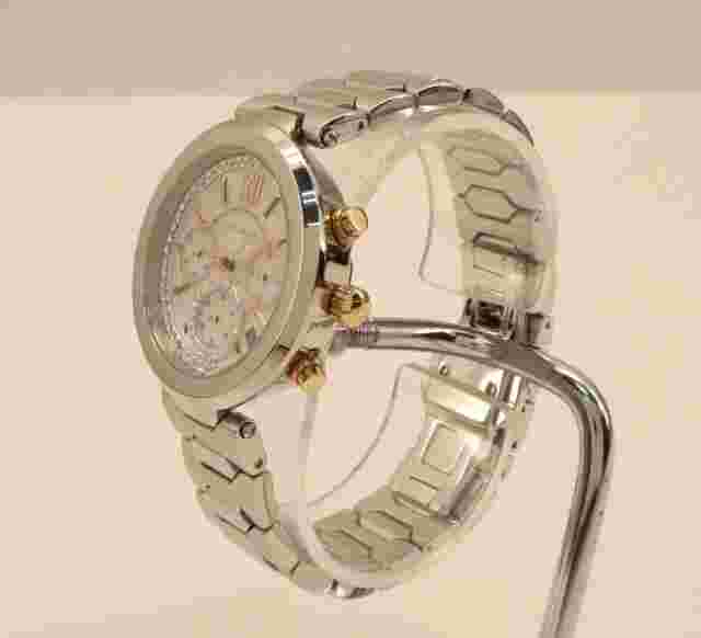 Wittnauer Women's Quartz Chronograph Silver-tone Bracelet 38mm Watch WN4029