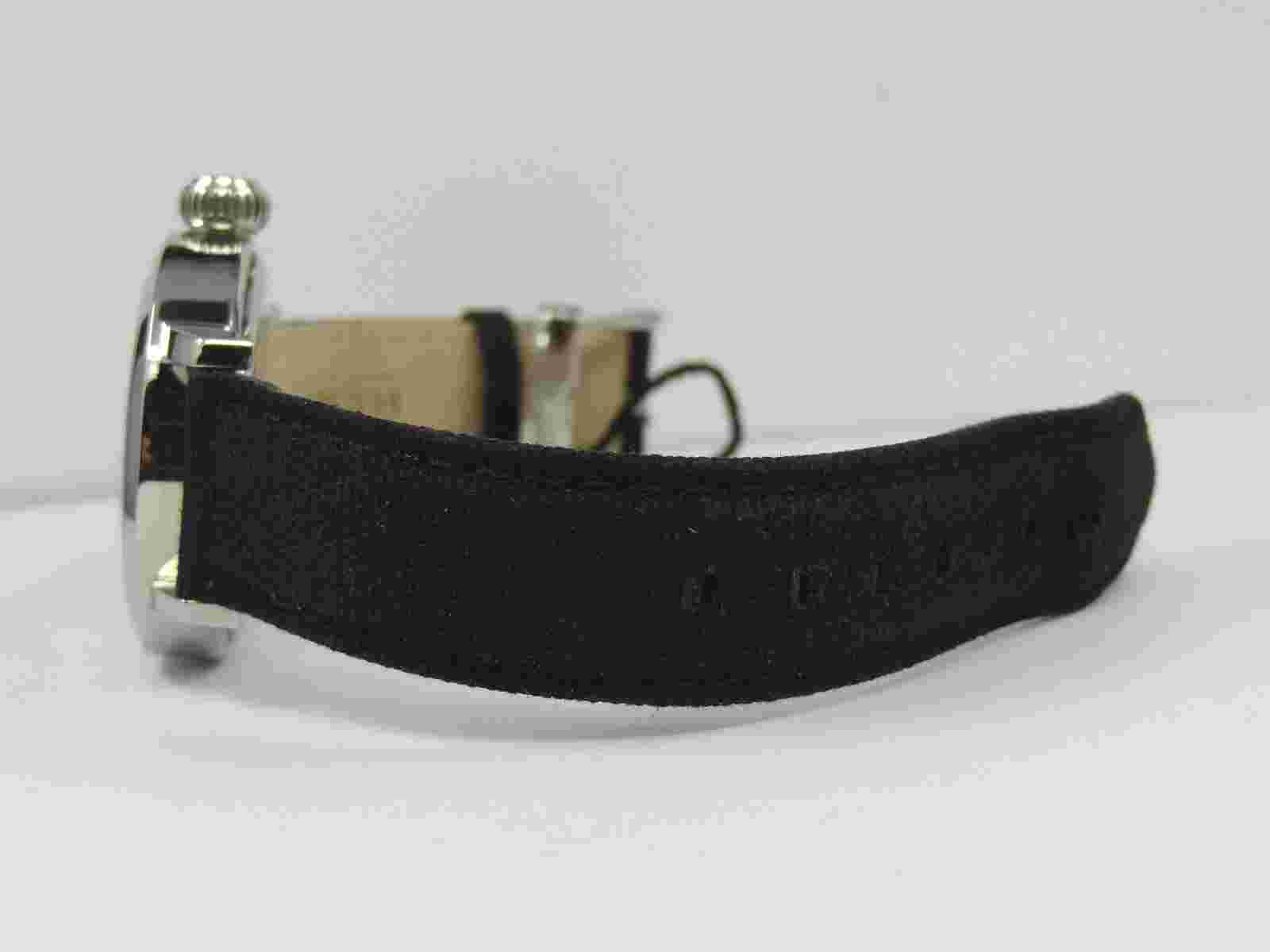 Haurex Italy Women's 6A343DN1 Maestro Day and Date Black Canvas Band Watch