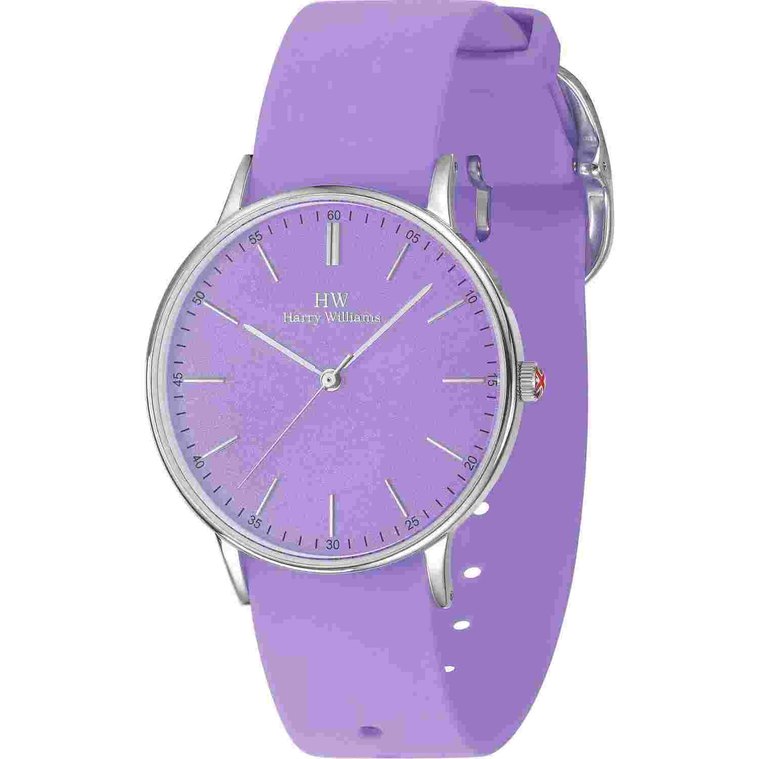 Watch Harry Williams Woman Hw-2417l/04 Quartz Analogue Only Time Steel