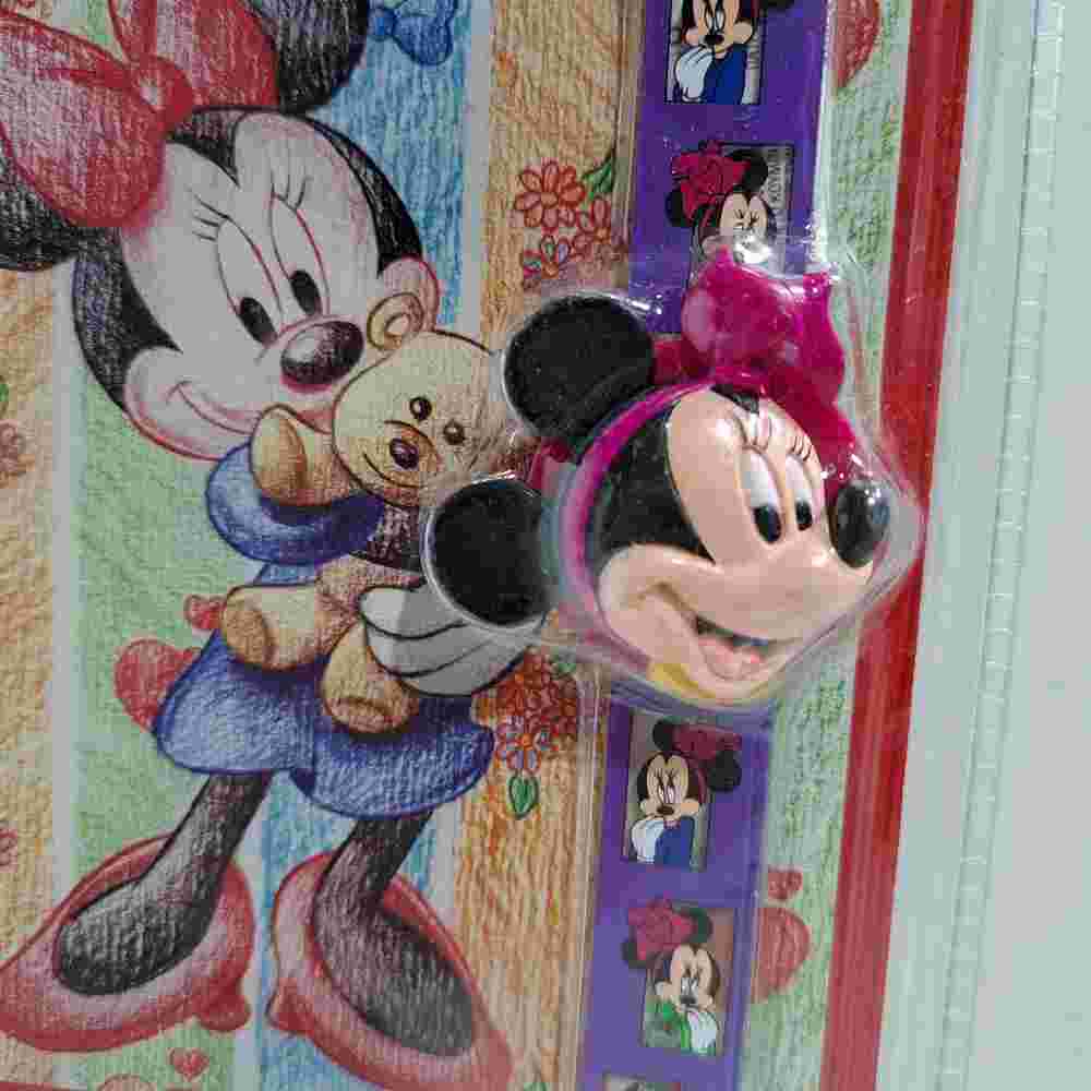 ZEON QUARTZ MICKEY FOR KIDS MINNIE MOUSE DIGITAL WATCH BRAND NEW SEALED b