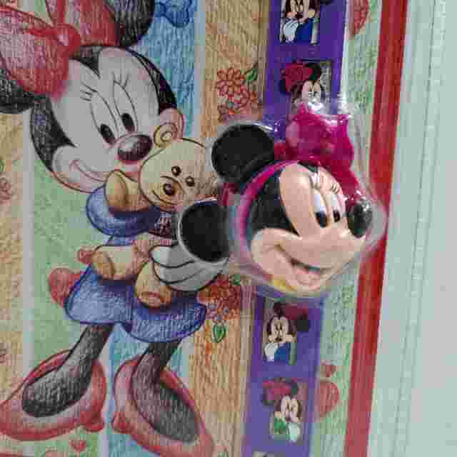 ZEON QUARTZ MICKEY FOR KIDS MINNIE MOUSE DIGITAL WATCH BRAND NEW SEALED b