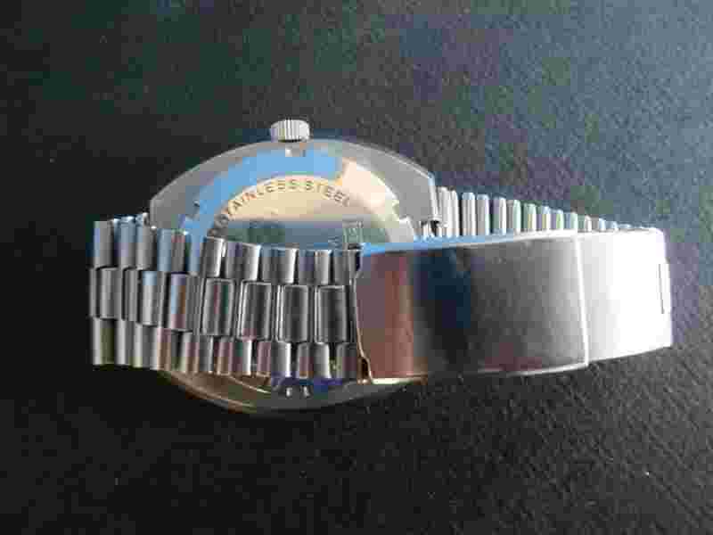 RS0918-266: Dugena Tropica Men's Wristwatch Automatic Stainless Steel