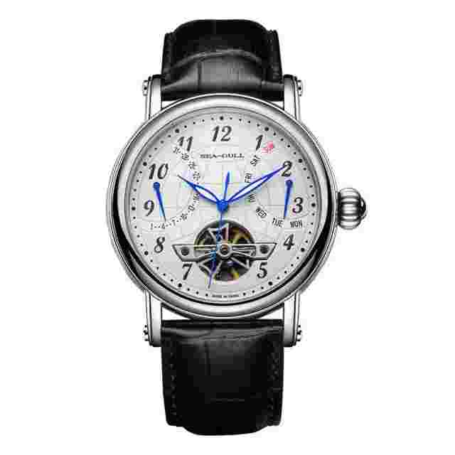 FLYWHEEL 1128 Sea-Gull Reference 819.13.1128 Mechanical Self-winding Mens Watch