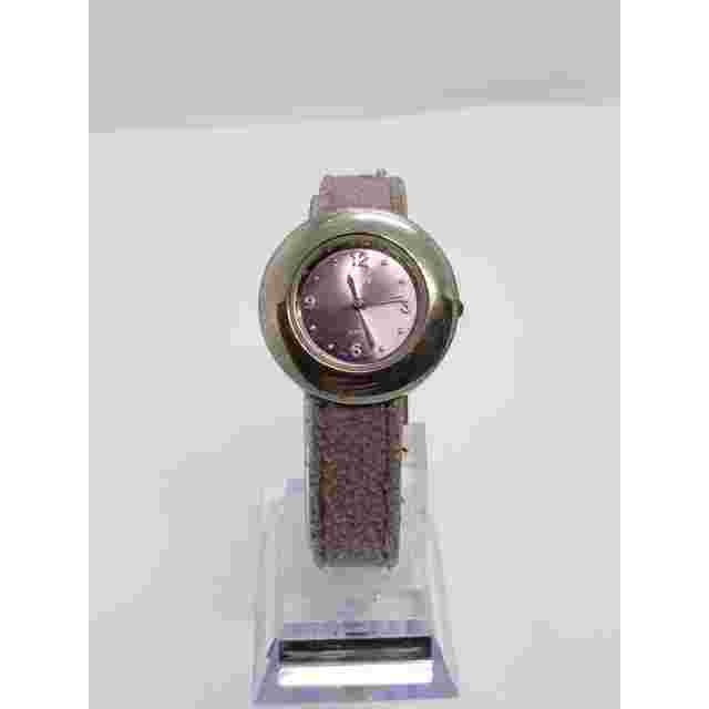 Polini women's watch. Purple iridescent face, Purple adjustable band
