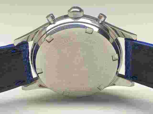 vintage munot leonidas 248 chronograph  antimagnetic stainless steel swiss watch