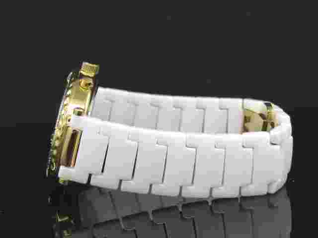 Anne Klein 12/2016WMWB Diamond Mother-of-Pearl Dial White Ceramic Women's Watch