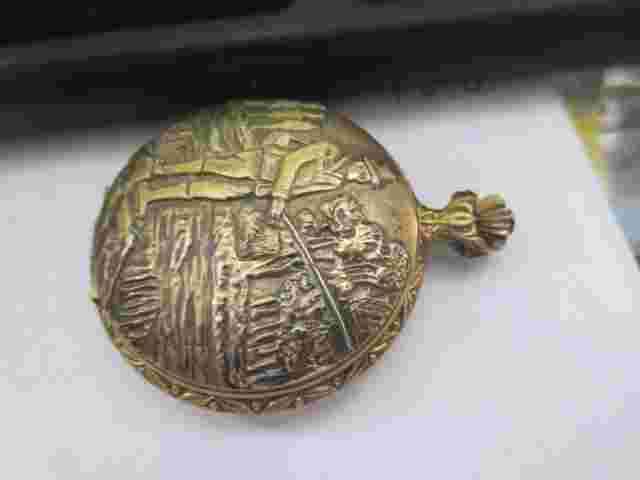 Vintage Swiss Advance Pocket Watch Movement by Felicitas Watch 17Jewels Repair