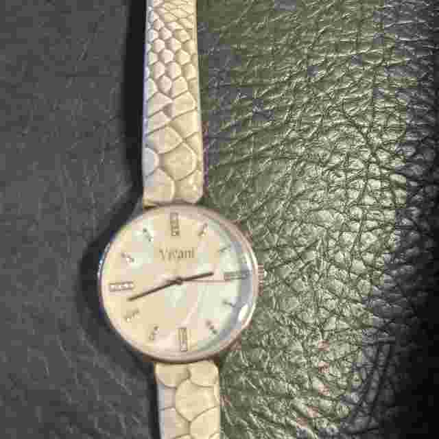 Vivani Women’s watch gray  Faux leather