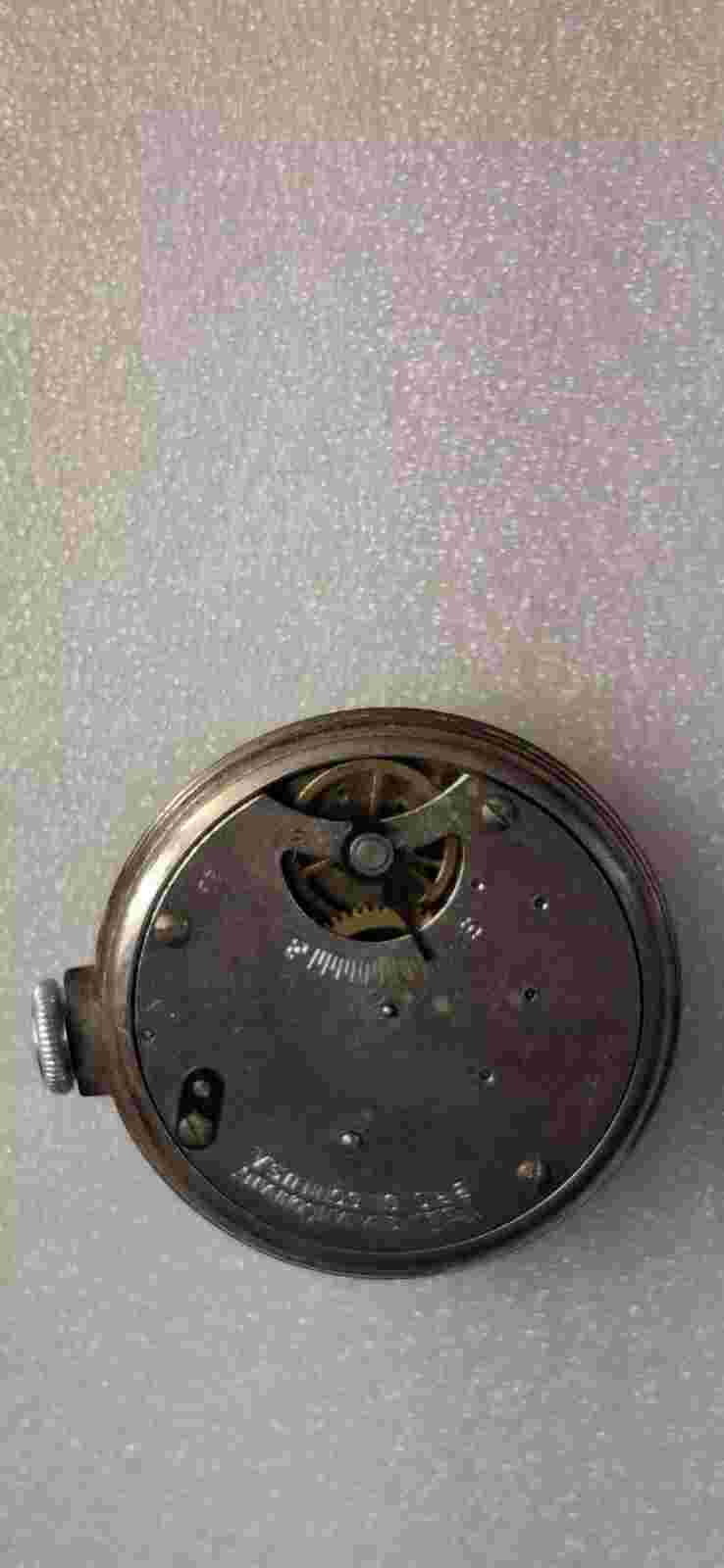INGRAHAM BRISTOL POCKET WATCH VINTAGE