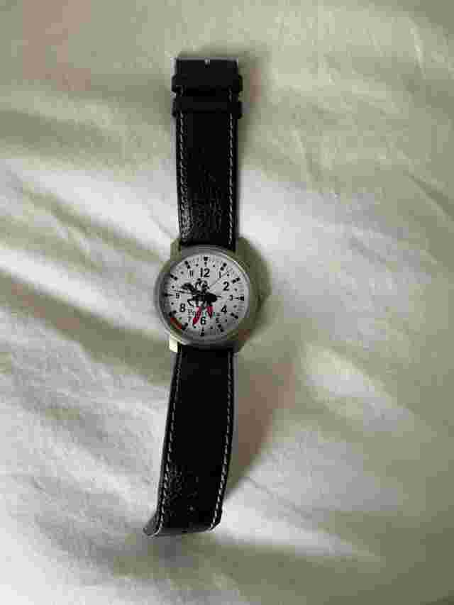 Polo Club Watch Leather Strap Men