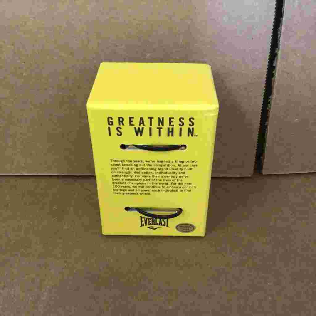 Everlast Black Tone Royal Blue Silicone Band Watch EVWF024NB