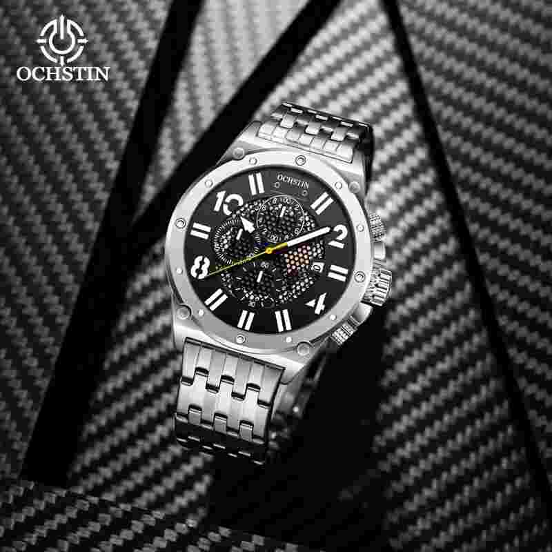 Men's Quartz Watch - Waterproof Chronograph Wristwatch LK735083743959